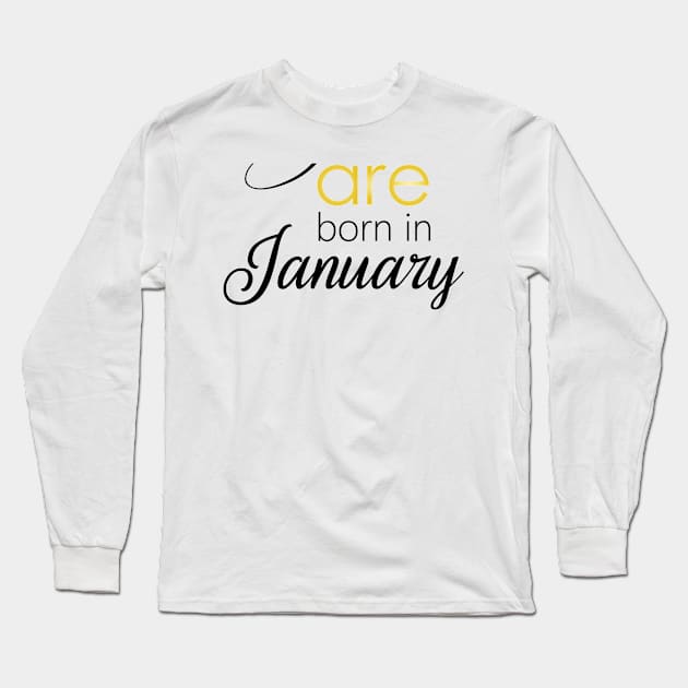 January Long Sleeve T-Shirt by Tribun Dash